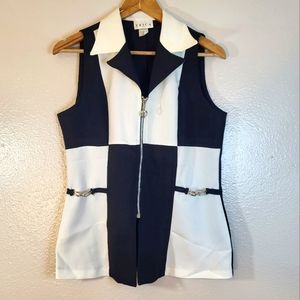 Erica USA Vintage Colorblock Sleeveless Tunic